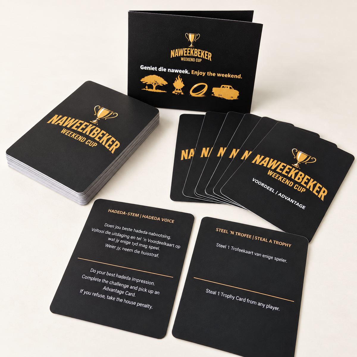 32 Kaarte |32 Cards | Naweekbeker Kaartspel Weekend Cup Card Game