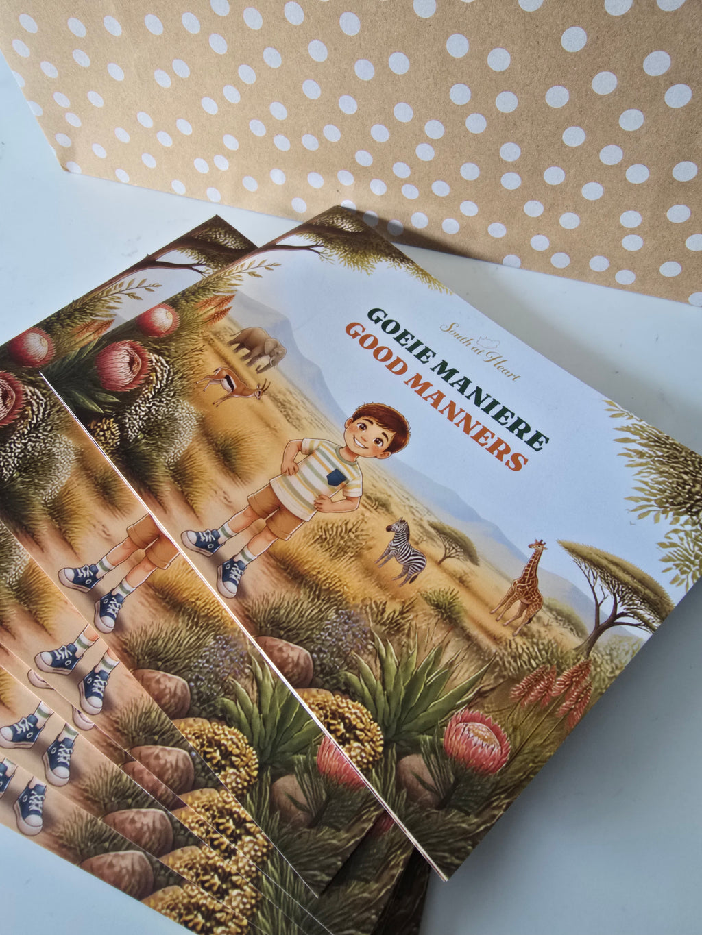 Fisiese Boekie | Physical Booklet| Goeie Maniere Good Manners Magazine Style Booklet