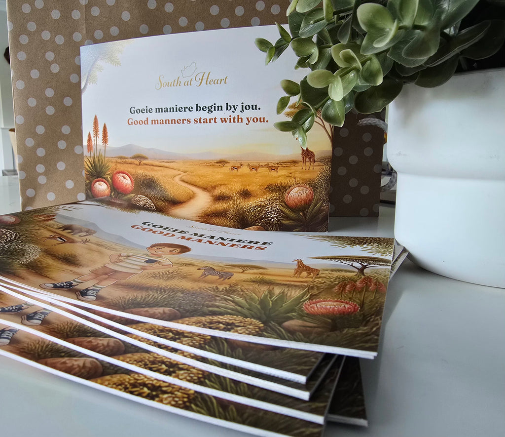 Fisiese Boekie | Physical Booklet| Goeie Maniere Good Manners Magazine Style Booklet